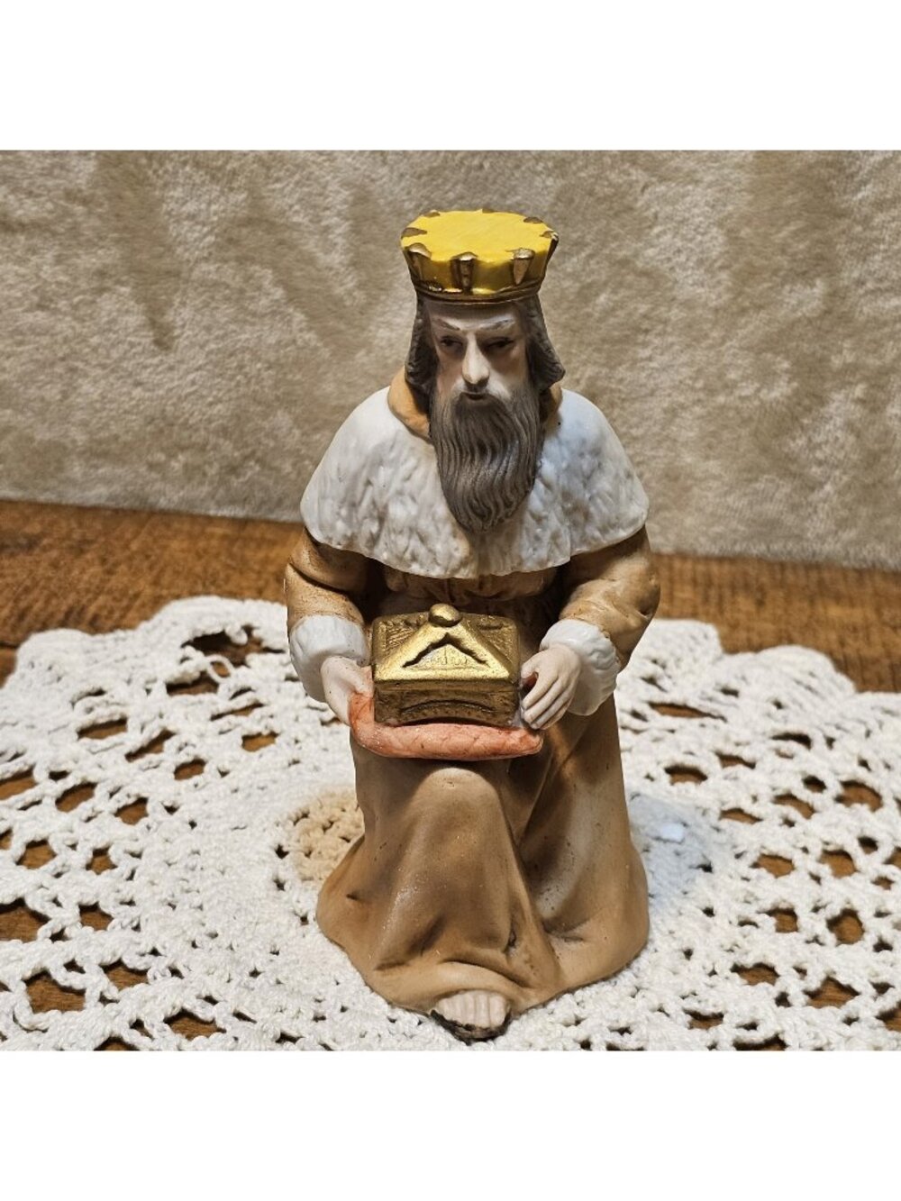 Vintage Homco Nativity 5603 Replacement Wise Men Figurine Christmas Ceramic